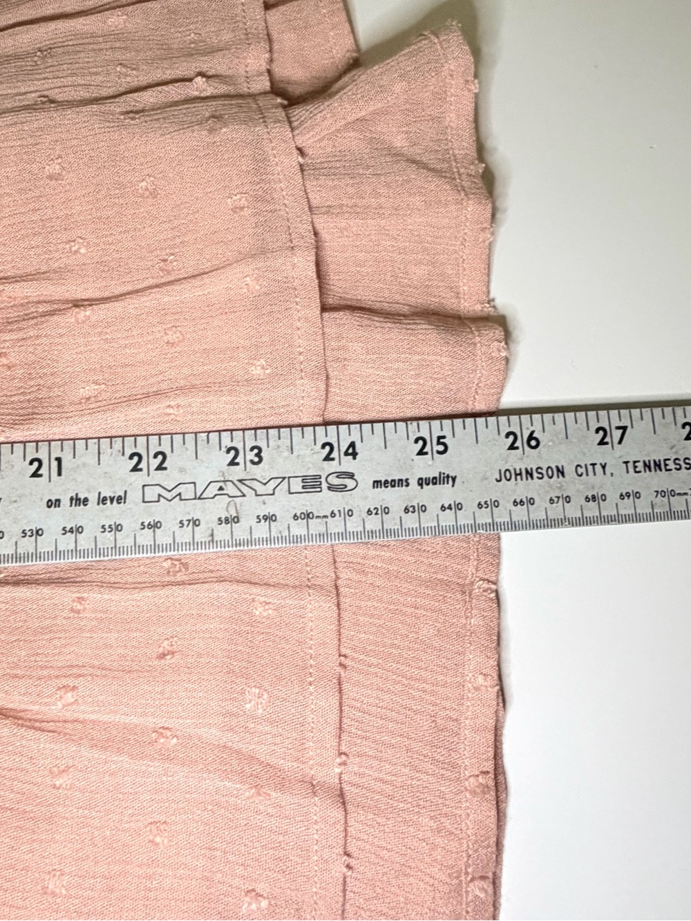 Romantic Dusty Rose Lace-Trim Midi Dress - Picture 4 of 7